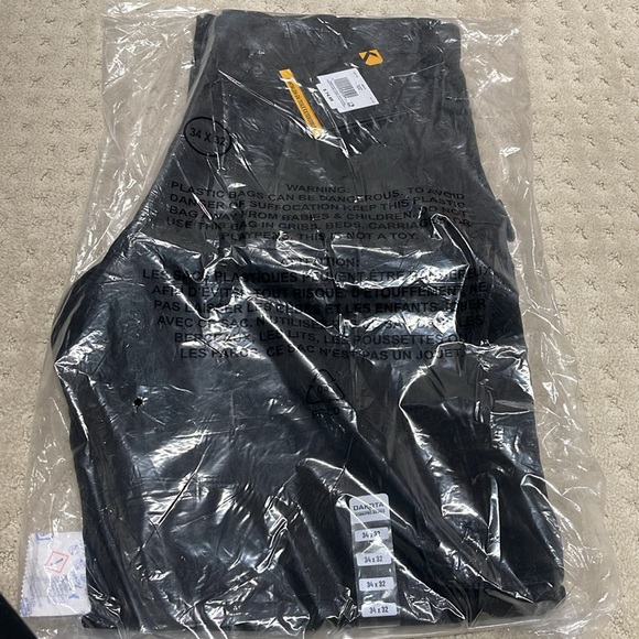 Dakota WorkPro Series Men's Stretch Duck Cargo Work Pants 34 x 32 in Black - Picture 7 of 7